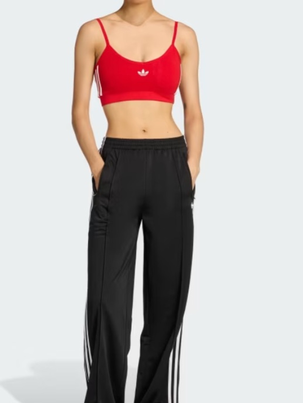 adidas Black Women's Sweatpants Joggers with Drawstring